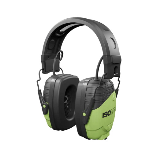 ISOTunes Link Aware Bluetooth Earmuff, Safety Green - IT-34