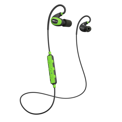 ISOTunes PRO 2.0 Industrial Bluetooth Earbuds Safety Green - IT-28