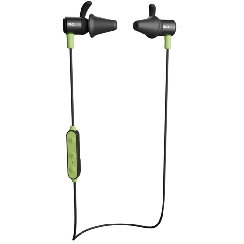 ISOTunes Lite Bluetooth Earbuds, Safety Green - IT-20