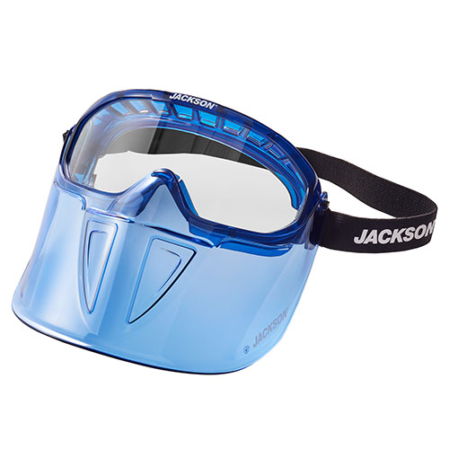  Jackson Safety GPL500 Series Premium Goggle with Detachable Face Shield - 21000