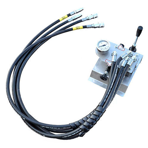  Jameson Hydraulic Control Valve (Spring Return-to-Center) with Hoses - J103-10041