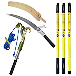 Jameson JEC-Series Foam Core CompositLock Poles, Pole Saw & 1.25″ Pruner Kit - JEC-18LCKIT-14