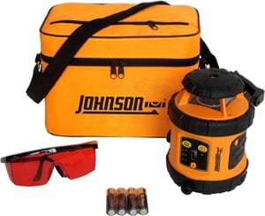 Johnson Level Self-Leveling Rotary Laser Level 40-6515