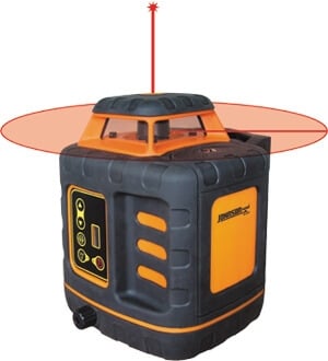 Johnson Level Self-Leveling Rotary Laser Level 40-6532