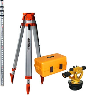 Johnson Level 22X Builders Transit Level System 40-6912
