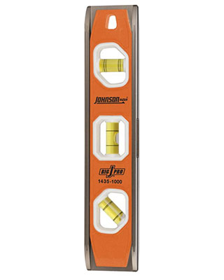 Johnson Level 10 Magnetic Big J Heavy Duty Torpedo Level 1415-1000