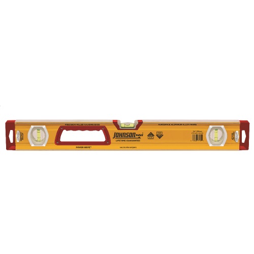 Johnson Level 24 Glo-View Heavy Duty Aluminum Box Level 1717-2400