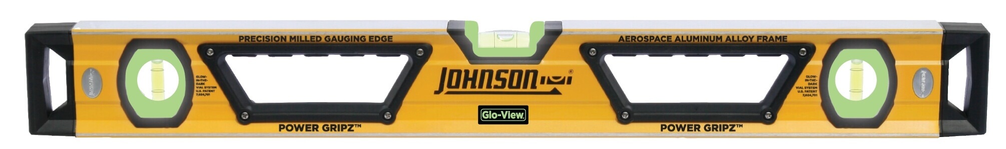 Johnson Level 24 Magnetic Glo-View Heavy Duty Aluminum Box Level 1718-2400