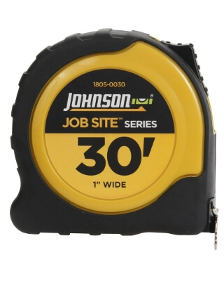 Johnson Level 30 X 1 JobSite Power Tape 1805-0030