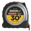 Johnson Level 30' X 1-1/16" JobSite Magnetic Power Tape 1806-0030 ES4869