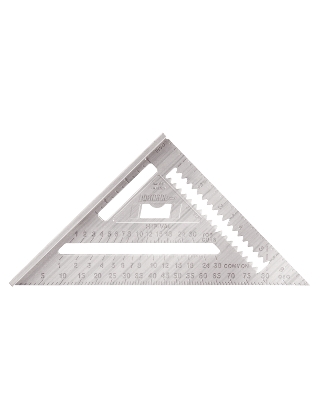 Johnson Level 7” Aluminum Rafter Angle Square RAS-1 ES4973