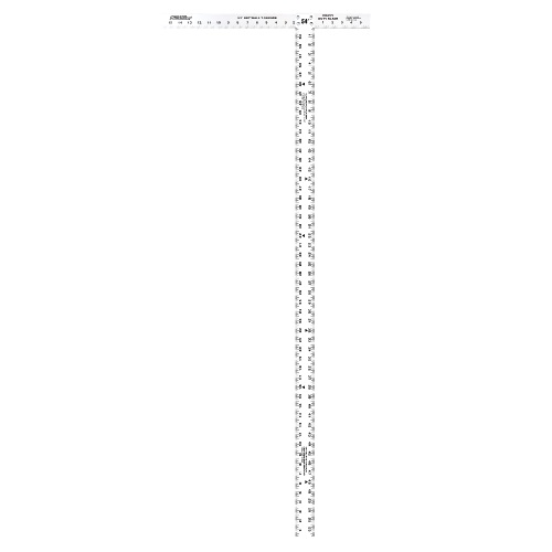 Johnson Level 54 Aluminum Drywall T-Square with Extra-Thick Blade JTS54HD ES4982