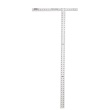 Johnson Level 48" Aluminum Drywall T-Square JTS48 ES4985