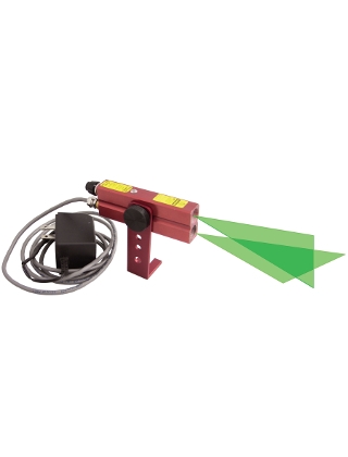 Johnson Level Green Industrial Alignment Cross-Line Laser Level 110V AC - 40-6232 ES5085