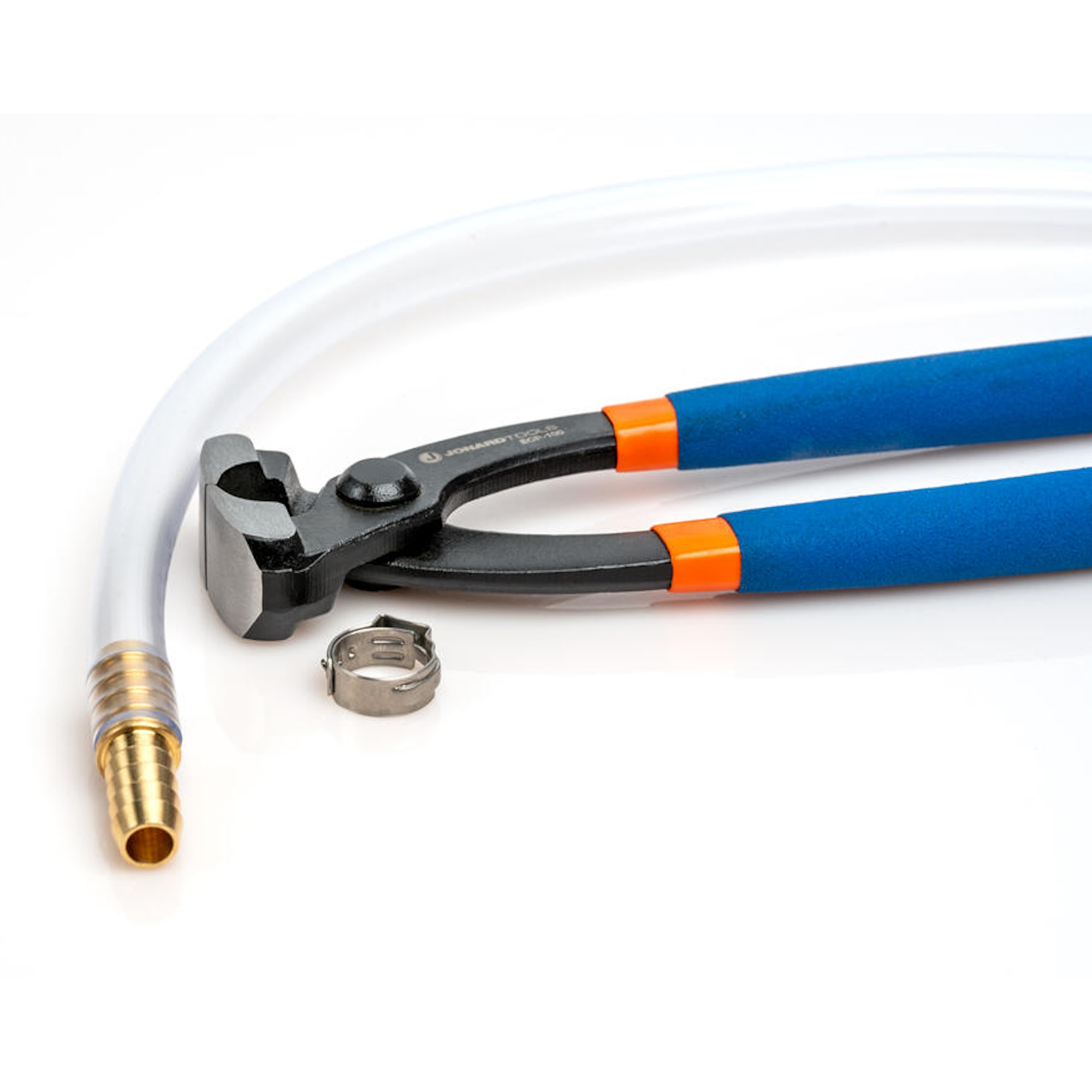 Jonard Tools SingleEar Hose Clamp Pliers, Straight Jaw ECP100