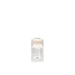 Jonard Tools Unshielded RJ45 Passthrough Connector for CAT6A Cable, Pack of 100 - RJ456AUS-100 ET17167