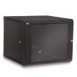 Kendall Howard 9U Linier Fixed Wall Mount Cabinet - 23 1/2" x 19" (3 Doors Available) ES8582