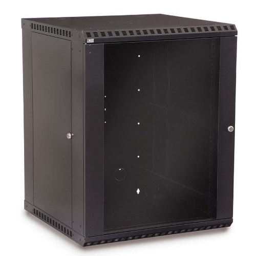 Kendall Howard 15U Linier Fixed Wall Mount Cabinet - 23 1/2" x 30" (3 Doors Available)