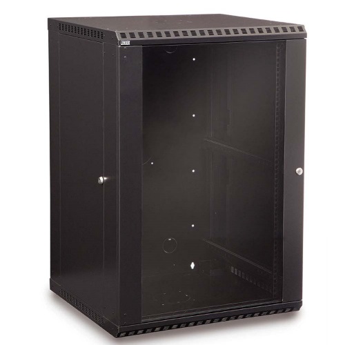 Kendall Howard 18U Linier Fixed Wall Mount Cabinet - 23 1/2&quot; x 35&quot; (3 Doors Available)