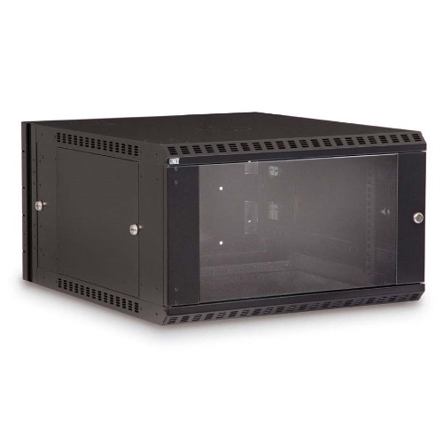 Kendall Howard 6U Linier Swing-Out Wall Mount Cabinet - 23 1/2" x 14" (3 Doors Available)