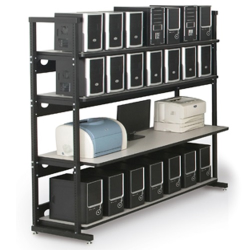 Kendall Howard 7100-1-100-72 - 72" W x 30" D Performance Plus Heavy-Duty LAN Station