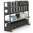 Kendall Howard 7100-1-100-72 - 72" W x 30" D Performance Plus Heavy-Duty LAN Station ES8610
