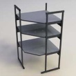 Kendall Howard 7100-1-100-CR - Corner Performance Plus Heavy-Duty LAN Station ES8611