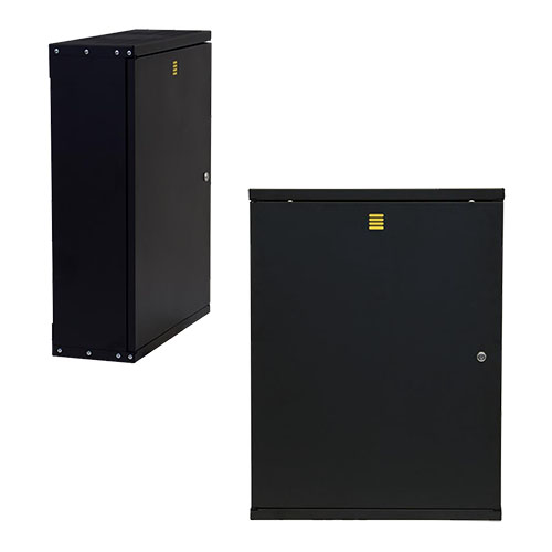 Photograph of Kendall Howard 3U Enclosed V-Rack Cabinet - EVR3U25
