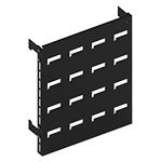 Kendall Howard 15" x 18" LAN Station Louvered Panel - 5200-3-410-00 ET13003
