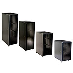 Kendall Howard 3101 Glass/Solid Door Series Linier Full Size Server Cabinets - (4 Sizes Available) ET14948
