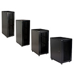 Kendall Howard 3102 Convex/Glass Door Series Linier Full Size Server Cabinets - (4 Sizes Available) ET14949