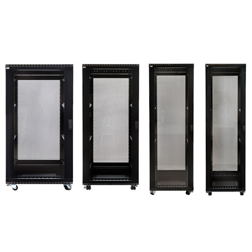Kendall Howard 3103 Glass Door Series Linier Full Size Server Cabinets - (4 Sizes Available)