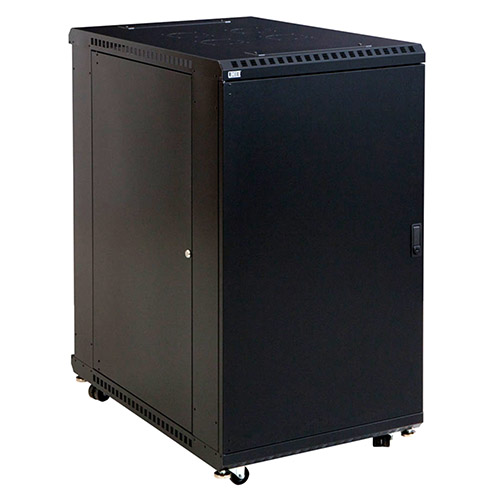 Kendall Howard 3104 Solid/Convex Door Series Linier Full Size Server Cabinets - (4 Sizes Available)