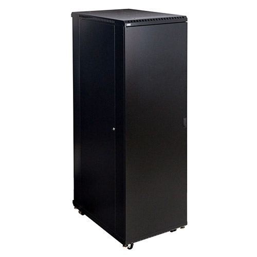 Kendall Howard 3104 Solid/Convex Door Series Linier Full Size Server Cabinets - (4 Sizes Available)