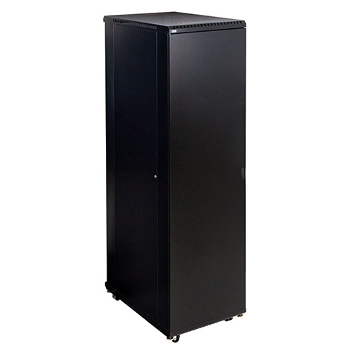 Kendall Howard 3104 Solid/Convex Door Series Linier Full Size Server Cabinets - (4 Sizes Available)