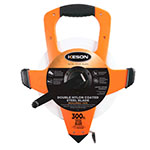 Keson NRS Series 300' Steel Blade Measuring Tape with Speed Rewind (2 Models Available) ES2304
