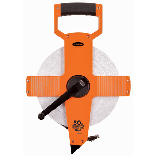 Keson OTR Series 50 Meter Fiberglass Blade Measuring Tape - OTR50M