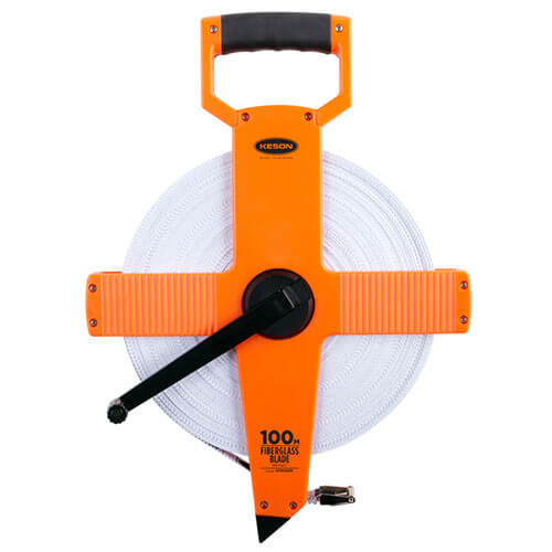 Keson OTR Series 100 Meter TwoSided Fiberglass Blade Measuring Tape OTR100MM EngineerSupply