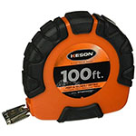 Keson ST3X Series 100'/30m Steel Blade Measuring Tape with Speed Rewind - ST18M1003X ES6178