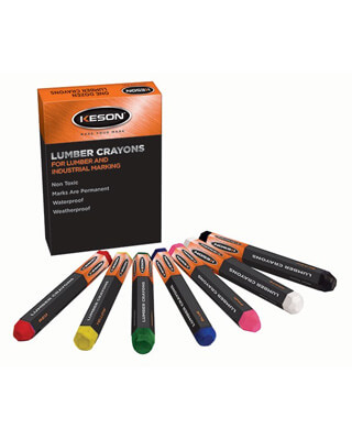 Keson Lumber Crayons - 12pk (6 Colors Available)