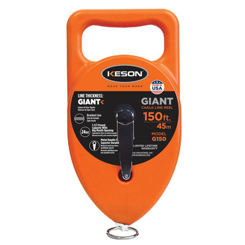 Keson 150ft Giant Chalk Line Reel - G150 