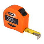 Keson Toggle Series 30 ft Short Tape Measure - Feet, Inches, 8ths, 16ths - PGT1830V ET10264