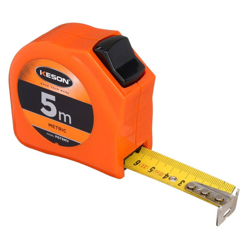  Keson Toggle Series 5m Short Tape Measure - Metric - PGT5MV