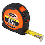 Keson 35 ft Professional Short Tape - Orange - Feet, Inches, 8ths, 16ths - PGPRO1835V ET10302