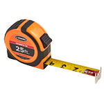 Keson 25 ft Magnetic Tip Short Tape - Feet, Inches, 8ths, 16ths - PG1825VMAG ET10305