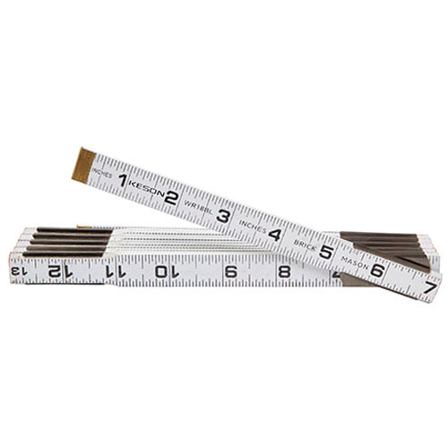  Keson Brick Mason Wood Ruler - WR18BL