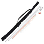 Klein Tools - 33 Foot - Splinter Guard Fish and Glow Rod Kit with Bag (56400) ET14220