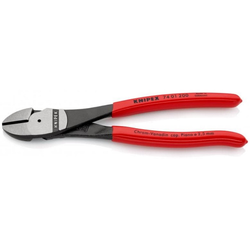 Knipex 8&#39;&#39; High Leverage Diagonal Cutters (74 01 200)