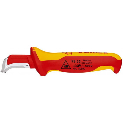 Knipex 7 1/4&#39;&#39; Dismantling Knife - Insulated (98 55)