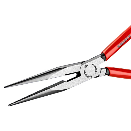 Knipex 8&quot; Long Nose Pliers with Cutter (26 11 200)